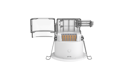 Easy-use series Casambi wireless mesh PIR detector with relay output and daylight harvesting function