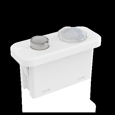 Sensore di movimento PIR 12Vdc con dimmerazione PWM per plafoniere, funzione di priorità luce diurna