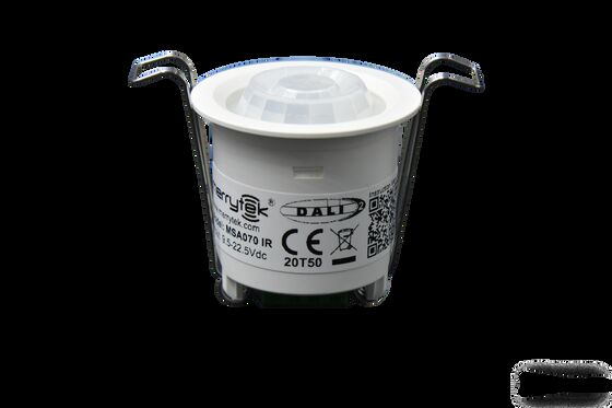 Sensore di presenza PIR da incasso a soffitto per corridoi da 35 mm con protocollo RS-485